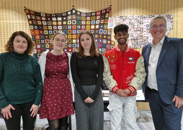 Stuart Croft and Students