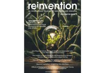 Cover of reinvention journal - a  light bulb and greenery