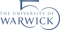 Warwick University logo for 50th Anniversary