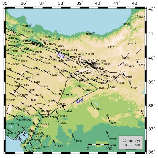 Figure 2: Geographic distribution of the data used in this article, part 2