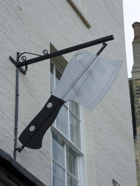 Figure 1: Sign of the Cambridge Chop House, Cambridge. Photograph by the author.