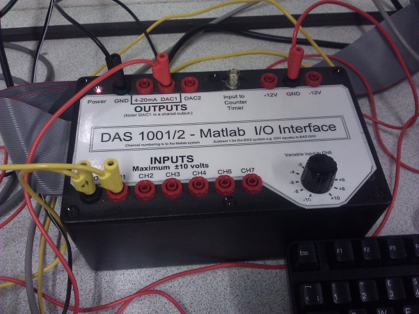 Figure 11: MATLAB I/O Interface