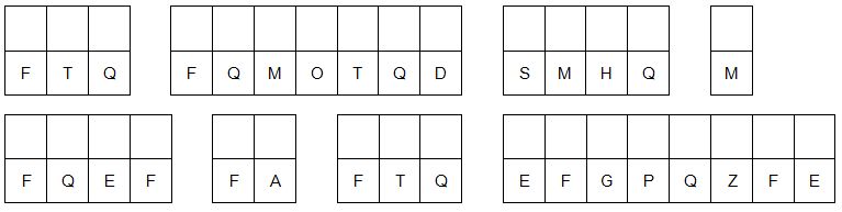 Figure 3: cryptograms (School Cryptogram)