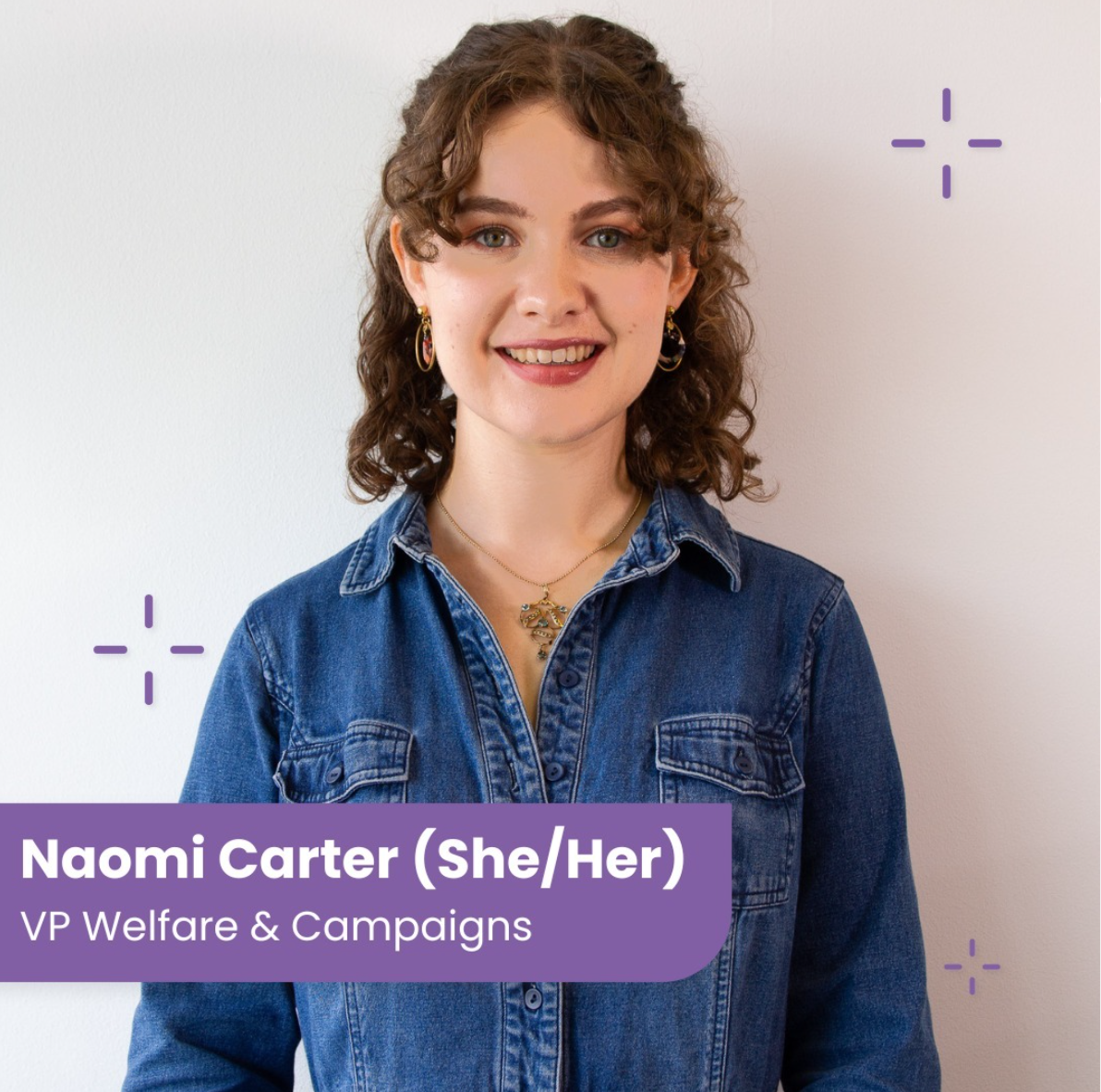 Naomi as VP Welfare & Campaigns Officer for Warwick SU