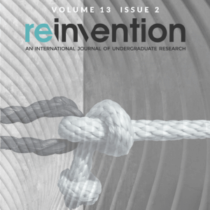 Cover of Reinvention Vol 13 Iss 3 - A large knot