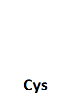 Cys 3 letter code