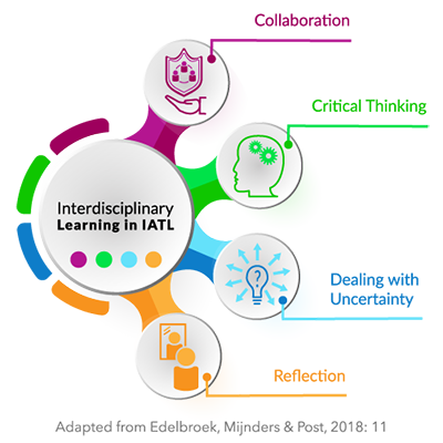 Interdisciplinary learning infographic