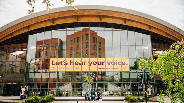 Picture of the Oculus Building on Warwick Campus