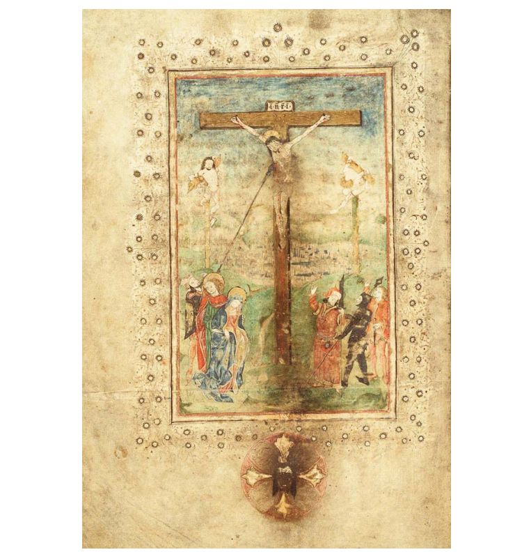 Figure 2: Canon Page, The Hague, KB 78 D 11, 133v (1450)