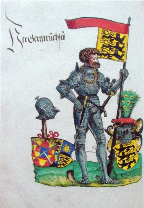 Figure 1: The Truchseß von Waldburg whose help was requested by the Swabian League to defeat the peasants
