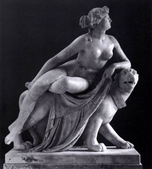 Johann von Dannecker's Ariadne (c. 1824), a sculpture upon which one of the tableaux was based