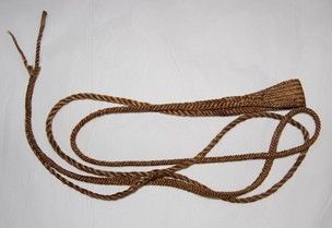 Figure 1: A sling found in the Marquesas Islands, eighteenth or nineteenth century AD