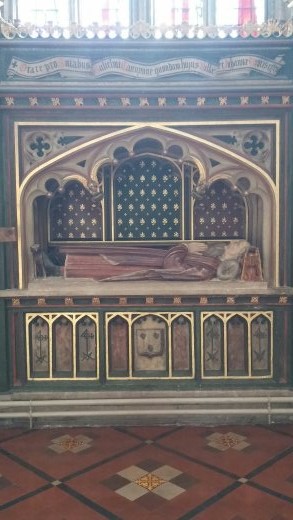 Figure 5: Tomb of William Canynges located in the south transept of St Mary Redcliffe Church