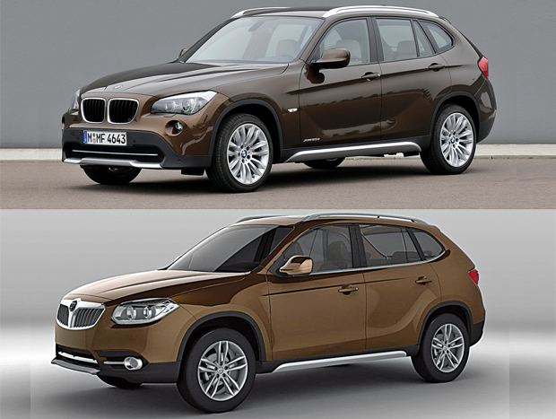 Figure 3: BMW X1 versus Brilliance V5.