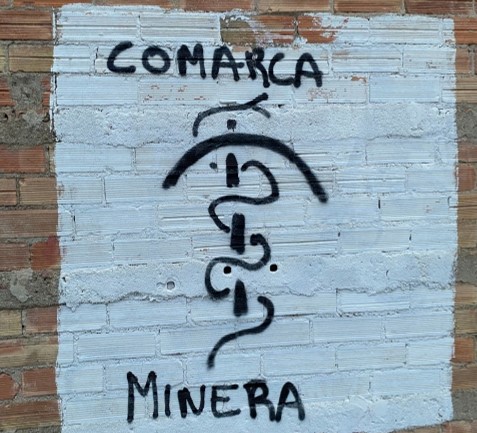 A homograph graffiti in Berga
