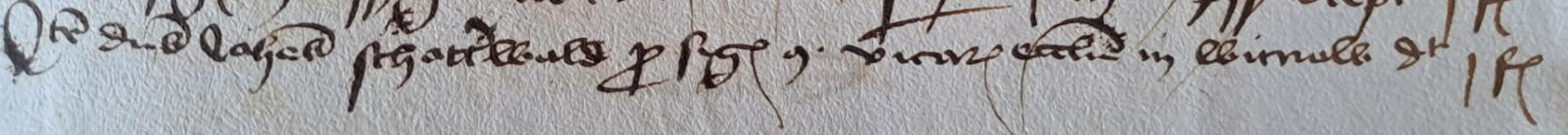 Johannes Schattwald in the 'Registra commissionum'