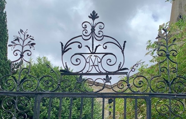 Churchyard gate