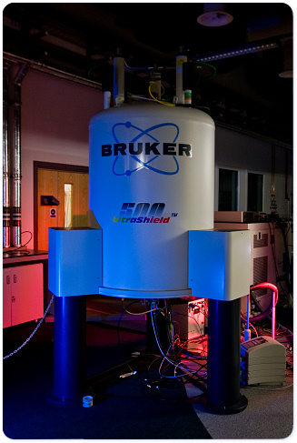 Bruker 500MHz spectrometer 