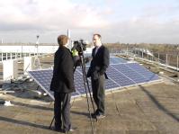 Dr Stan Shire interviewed by BBC about testing of New World Solar photovoltaic panels