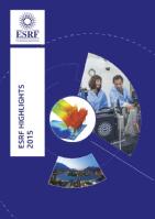 ESRF front cover