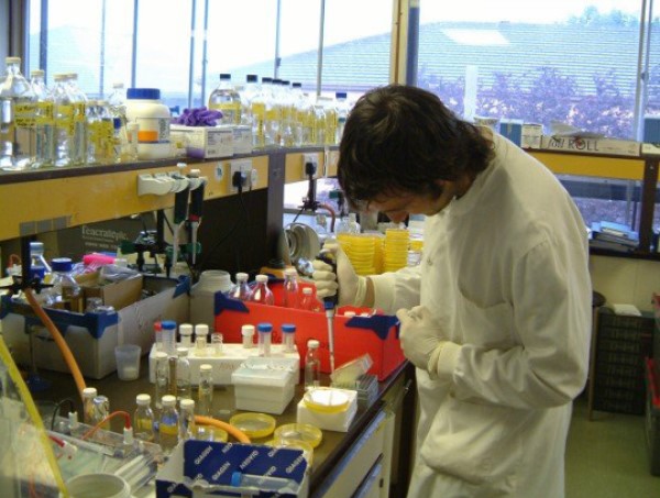 MOAC Scientist working 