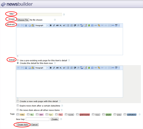 Newsbuilder