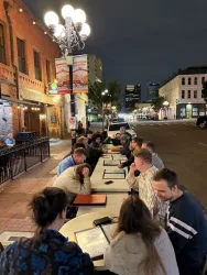 Night time Meal at Bordeaux 2026