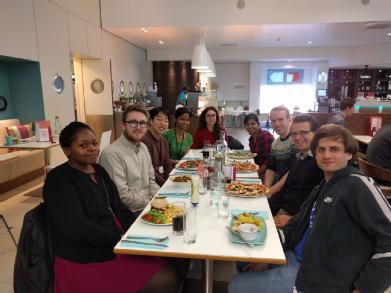 Group meal fro Christmas 2016