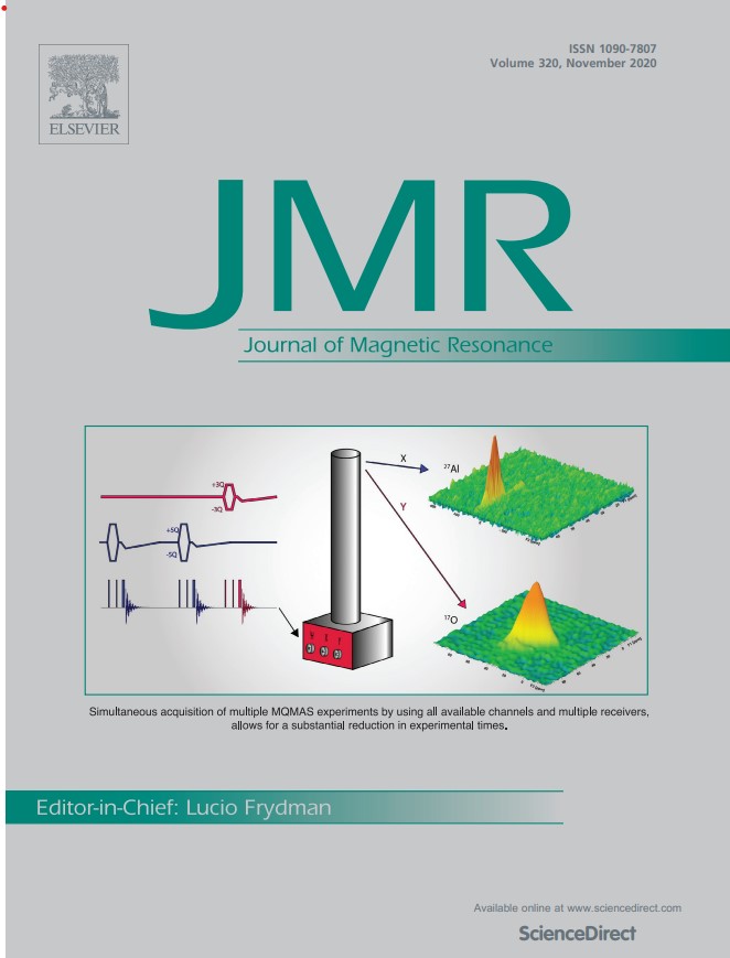 JMR cover - simultaneous MQMAS