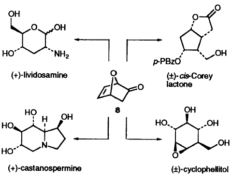 Aromatic  heterocycles  as intermediates  in  natural  product  synthesis