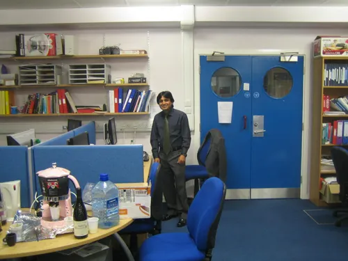 Azhar before his viva