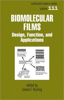 Biomolecular Films Book Cover