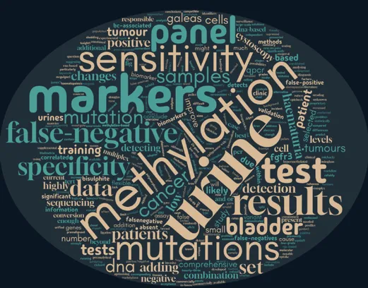 Methylation Bladder Word Cloud