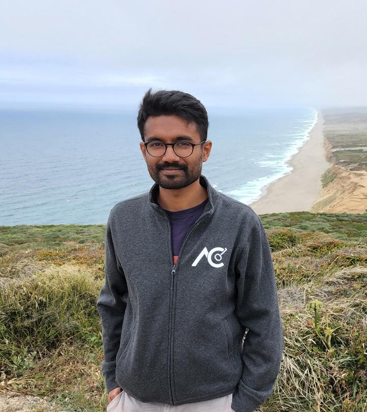 A photo of myself at Point Reyes, California.