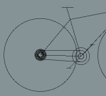 Modelling a bicycle chain drive