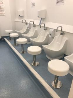 wudu basins on campus