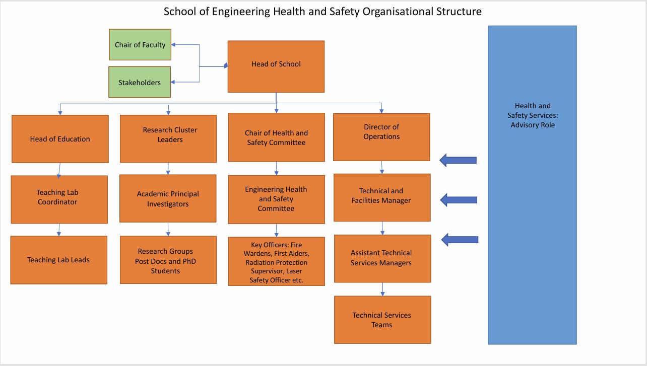 School of Engineering Health & Safety Organisational Structure