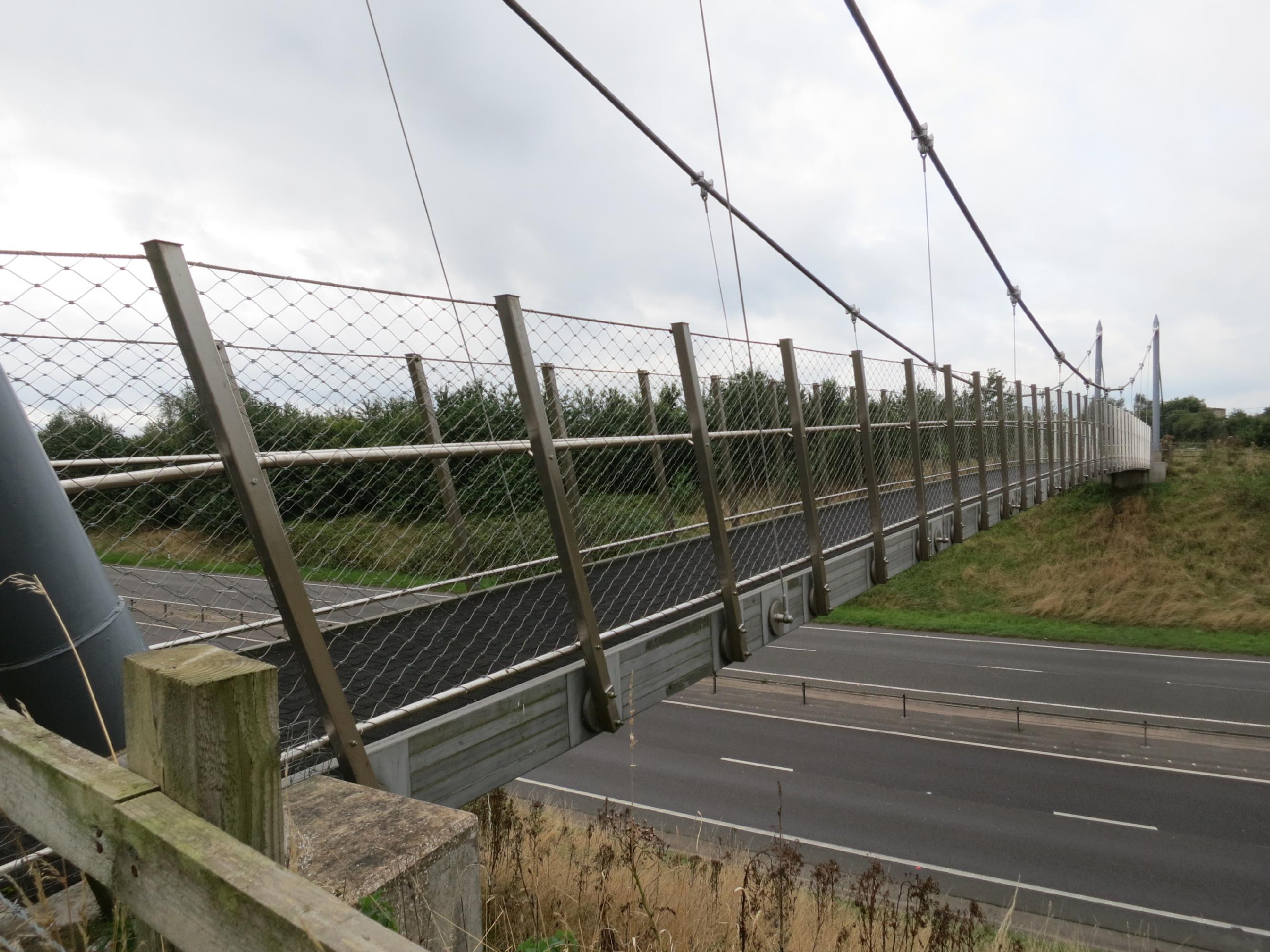 FRP Suspension Bridge - Side