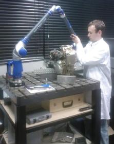 Measuring Engine using Faro Arm