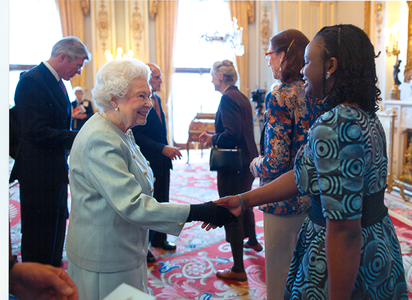 Modupe Jimoh meets The Queen