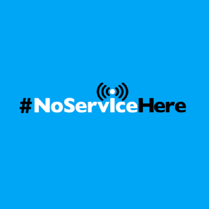 No Service Here Logo