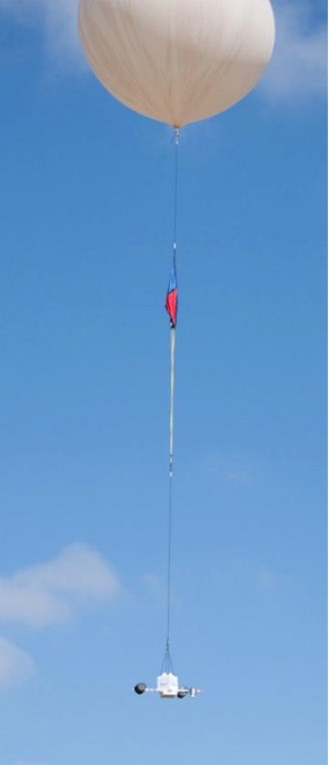 CubeSat launch via high-altitude weather balloon