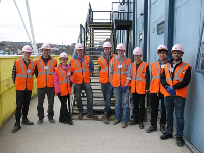 Hochtief-Murphy JV Crossrail Thames Tunnel visit
