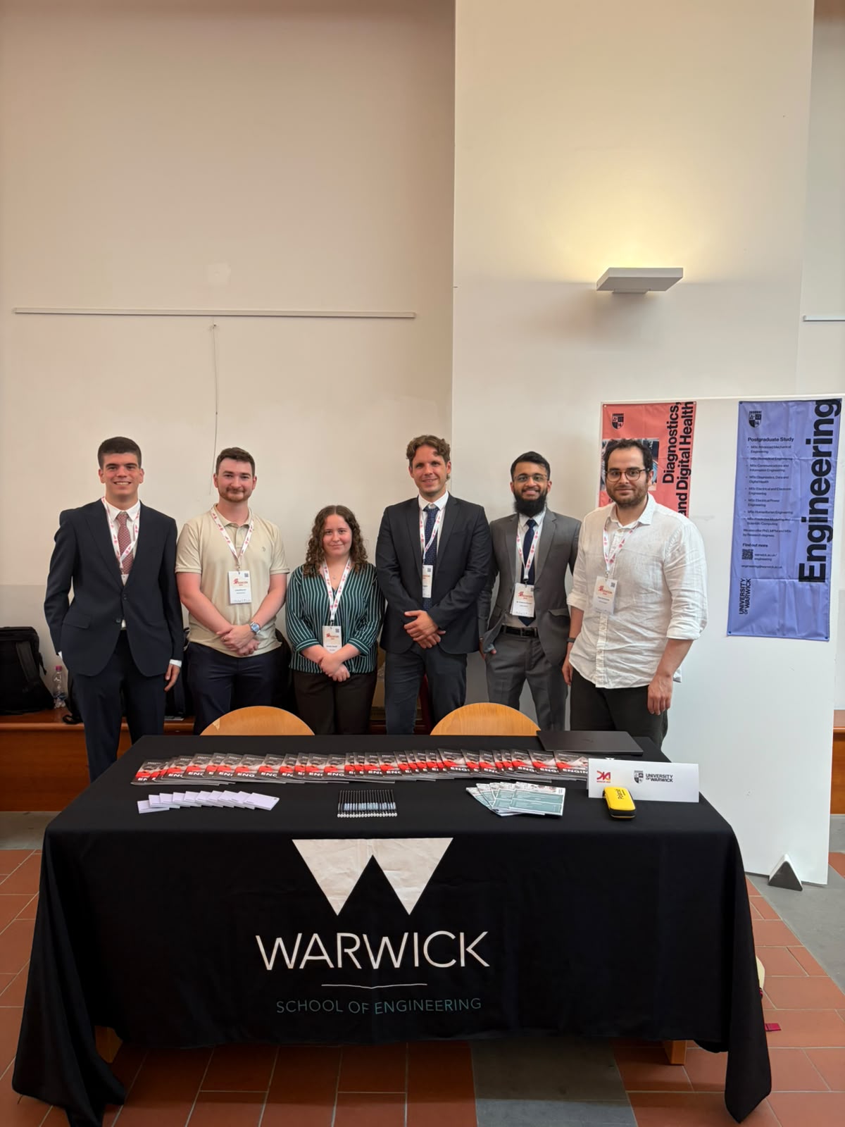 Warwick Team Booth and Outreach