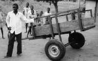 image of donkey cart