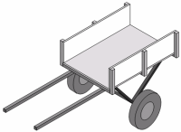 metal cart