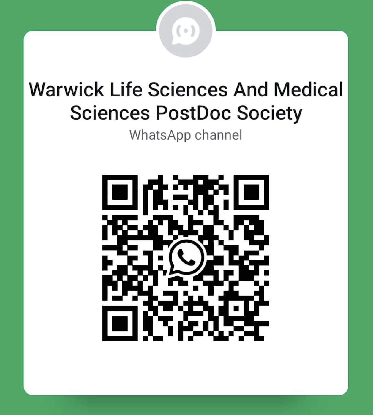 Join our WhatsApp Channel to stay informed!