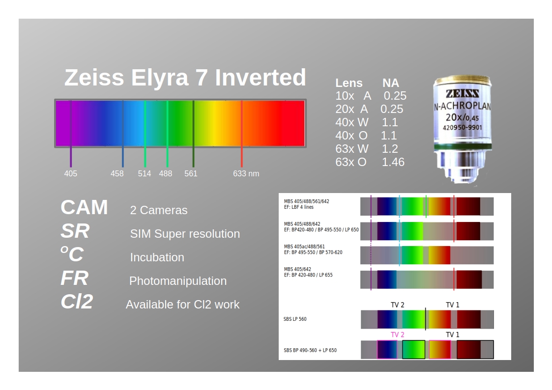 Microscope spectrum