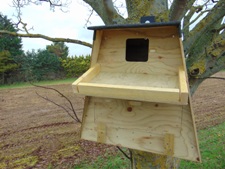Barn owl nest box