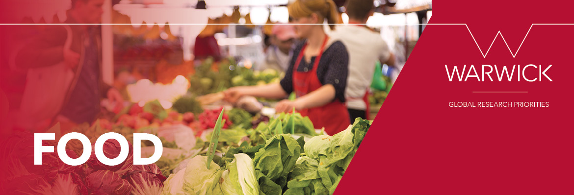 food in a market